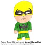 How to Draw Kawaii Iron Fist