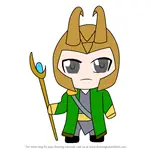 How to Draw Kawaii Loki
