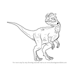 How to Draw a Dilophosaurus