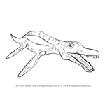 How to Draw a Liopleurodon