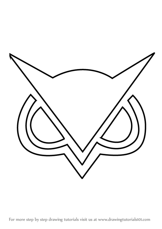 Learn How To Draw Vanossgaming Logo Brand Logos Step By Step