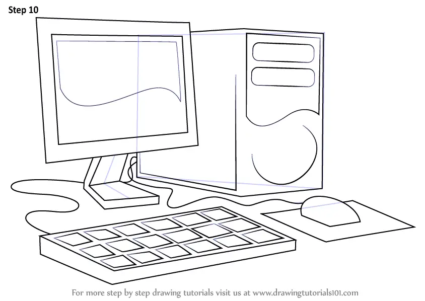 53,735 Computer Keyboard Drawing Images, Stock Photos & Vectors |  Shutterstock