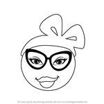 How to Draw Emoji With Eye Glasses