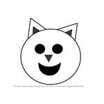 How to Draw Happy Emoji Symbol