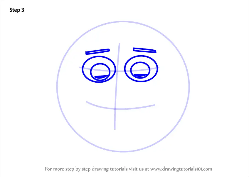 How to Draw Emojis: Happy Emoji - Really Easy Drawing Tutorial