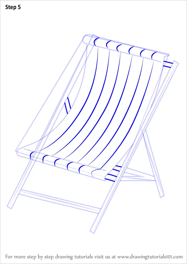 Featured image of post How To Draw A Beach Chair From The Back Then attach the ends with two vertical lines that extend down to where the seat will be