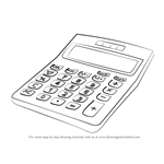 How to Draw a Calculator