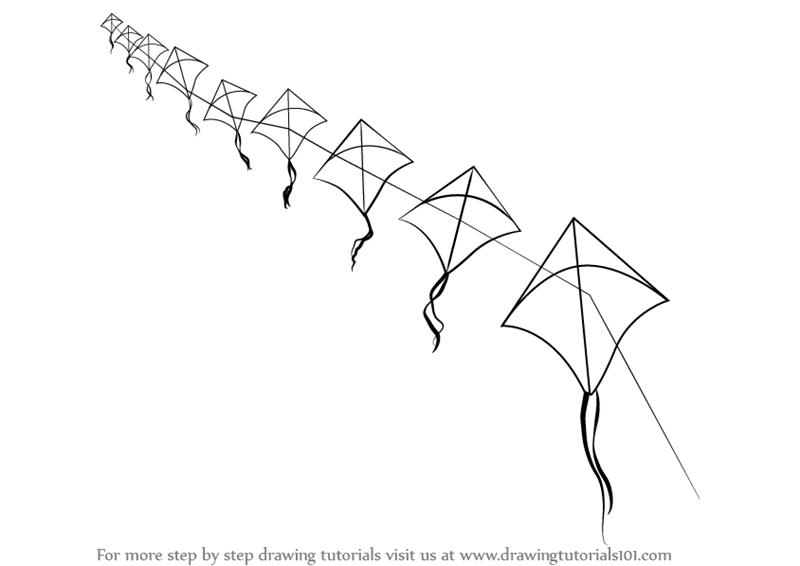 Boy flying kite  ClipArt ETC