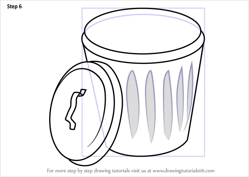 hand draw sketch, Rubbish bin filled with waste, Stock Vector, Vector And  Low Budget Royalty Free Image. Pic. ESY-029264137 | agefotostock