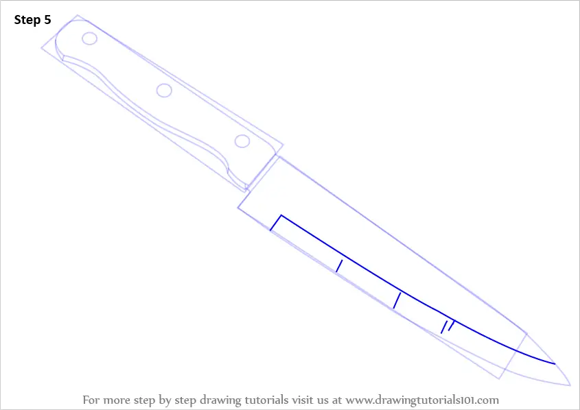 Кухонный нож рисунок. Нарисованный кухонный нож. Кухонный нож стандофф нарисовать. Нож поэтапно
