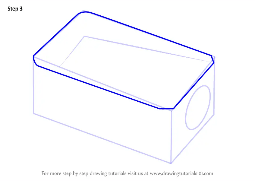how to draw Pencil Sharpenerstep 3