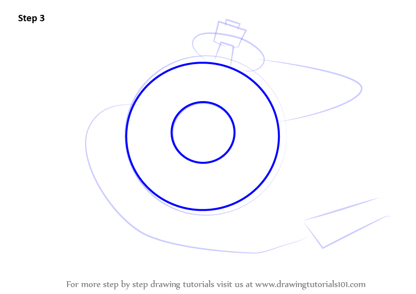 How to Draw a Pocket Watch (Everyday Objects) Step by Step