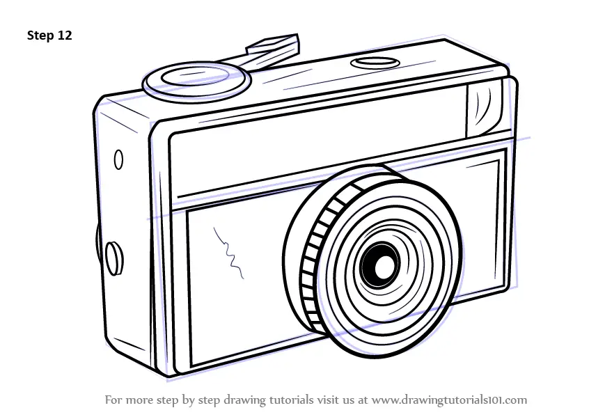 Nikon camera Drawing by Talia Perez | Saatchi Art