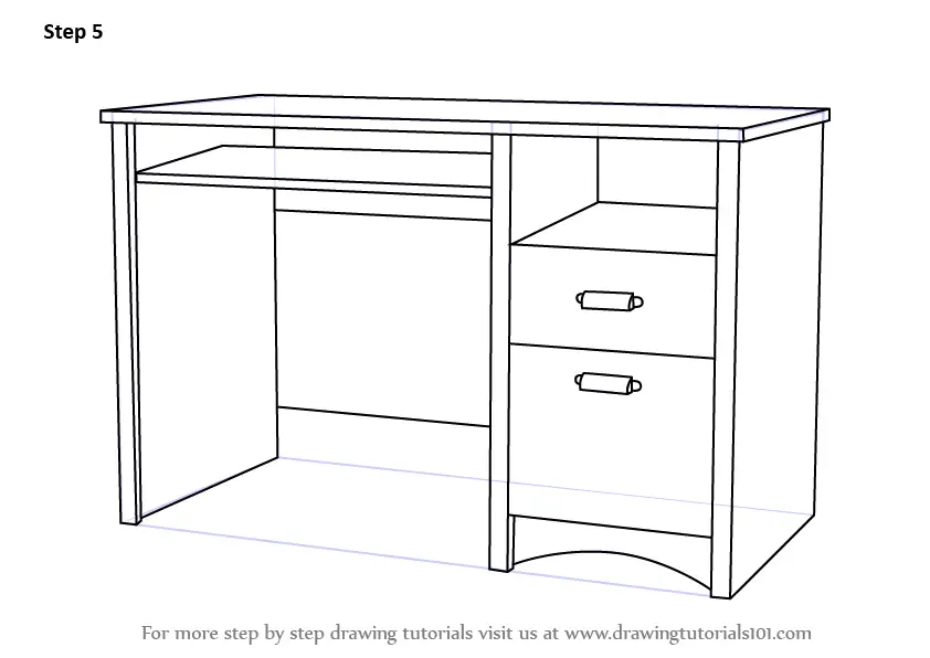 Hand drawn office Sketch desk with  Interior design sketchbook How to  draw hands Interior design sketches