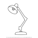 How to Draw Table Lamp