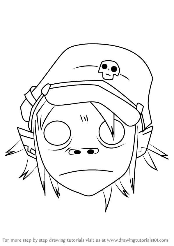 Featured image of post Easy Noodle Gorillaz Drawing