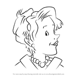 How to Draw Mother from Junie B. Jones