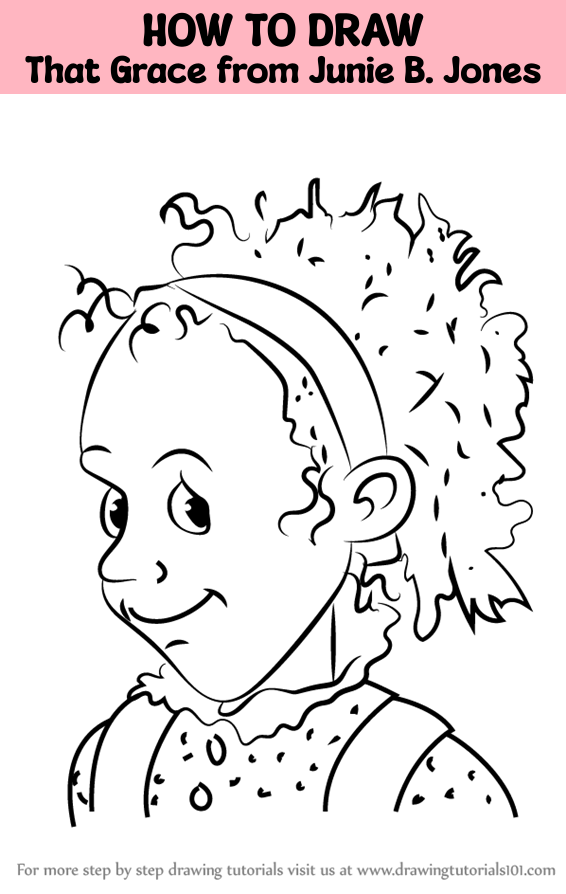 How to Draw That Grace from Junie B. Jones (Junie