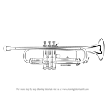 How to Draw a Trumpet