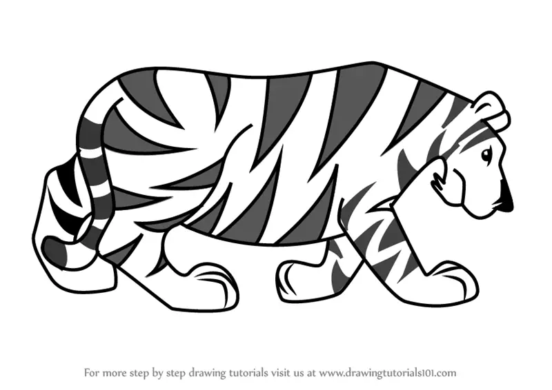 Tiger illustration Tiger Tattoo Drawing Tiger mammal animals cat Like  Mammal png  PNGWing