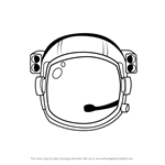 How to Draw an Astronaut's Helmet