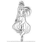 How to Draw Mew from Vocaloid