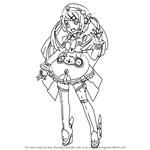 How to Draw Tone Rion from Vocaloid