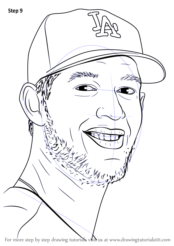 drawing baseball players