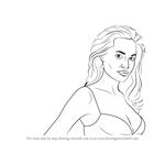 How to Draw Angelina Jolie