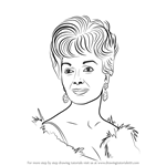 How to Draw Debbie Reynolds