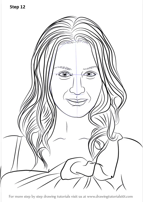 Download Learn How to Draw Emily Blunt (Celebrities) Step by Step : Drawing Tutorials
