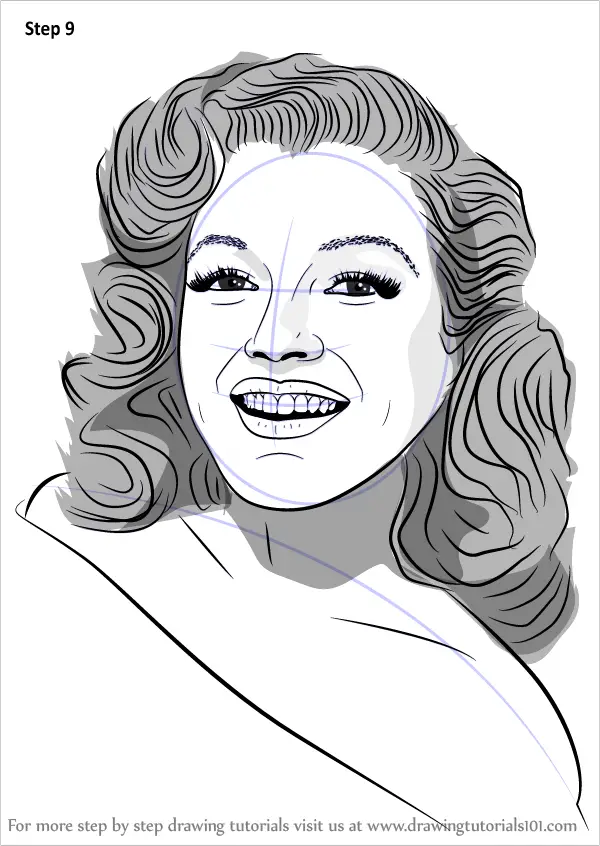 Pencil drawing of Marilyn Monroe Greeting Card for Sale by jasmineperkovic   Redbubble