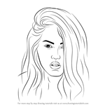How to Draw Megan Fox