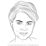How to Draw Michelle Williams