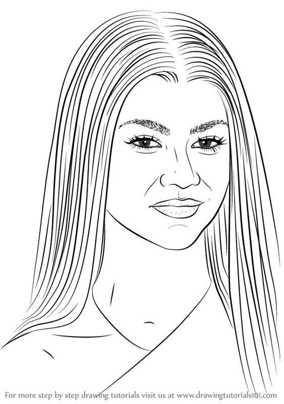 Zendaya Drawing HighQuality  Drawing Skill