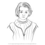 How to Draw Arya Stark