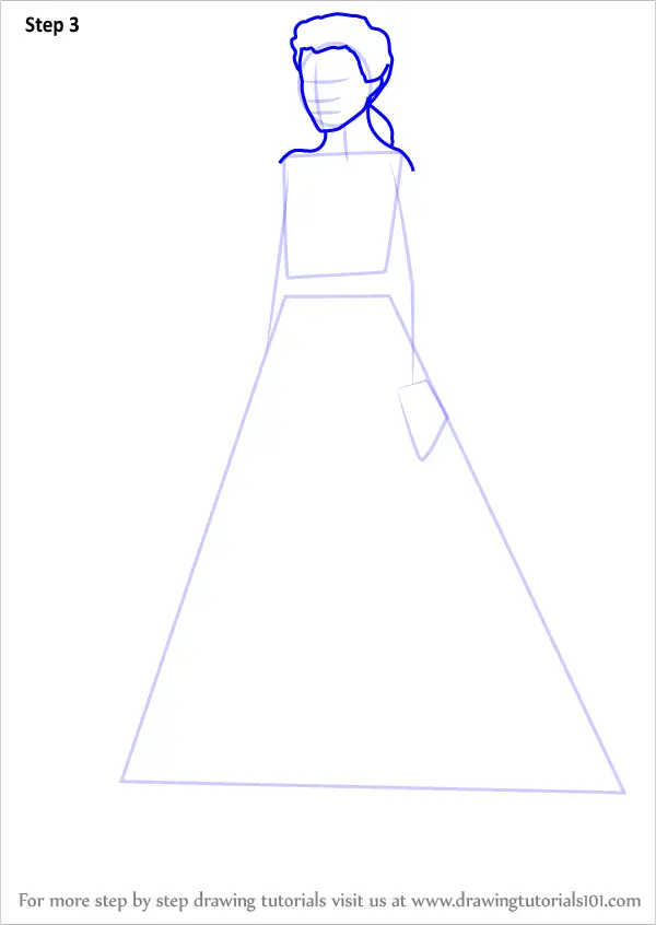 How to Draw a Fairytale Princess (Characters) Step by Step ...