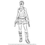How to Draw Lara Croft