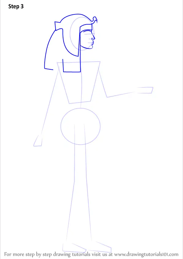 Learn How to Draw Cleopatra (Famous People) Step by Step : Drawing