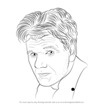 How to Draw Gordon Ramsay
