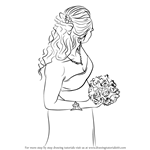 How to Draw a Beautiful Bride
