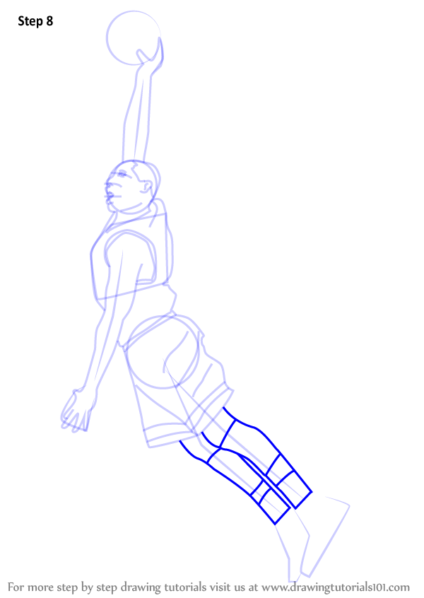 Learn How to Draw Basketball Player (Other Occupations) Step by Step