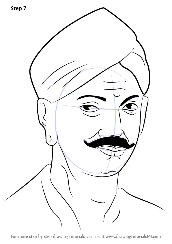 FileSketch of Bhagat Singh 9969968223jpg  Wikimedia Commons