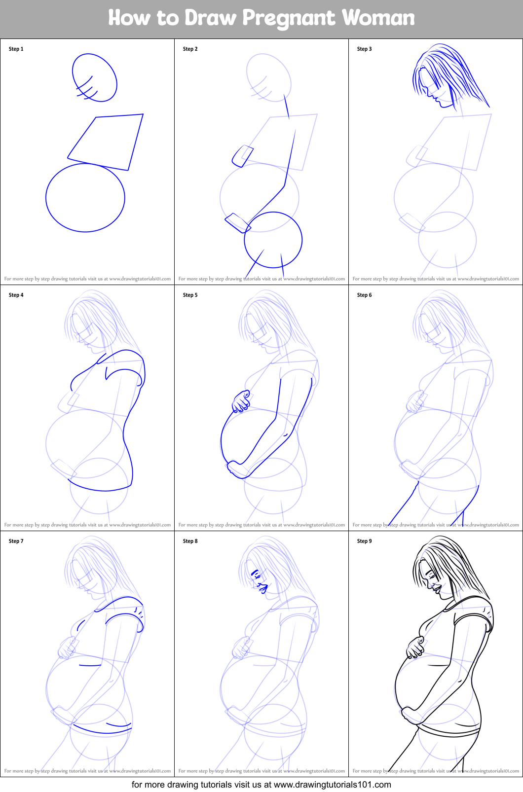 How To Draw Pregnant 91