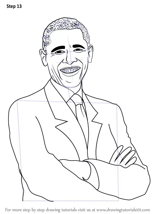digital caricature sketch of Barack Obama  Caricature sketch Caricature  artist Caricature drawing