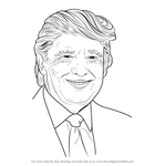 How to Draw Donald Trump
