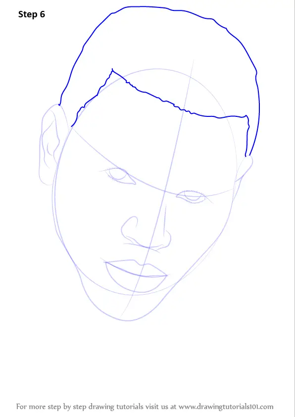 Download Learn How to Draw Chris Brown (Singers) Step by Step : Drawing Tutorials