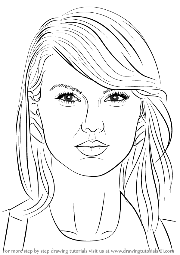 Taylor Swift Realistic Drawingillustration by Bradley James Geiger   Foundmyself