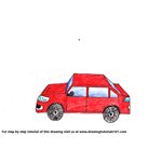 How to Draw One Point Perspective Car