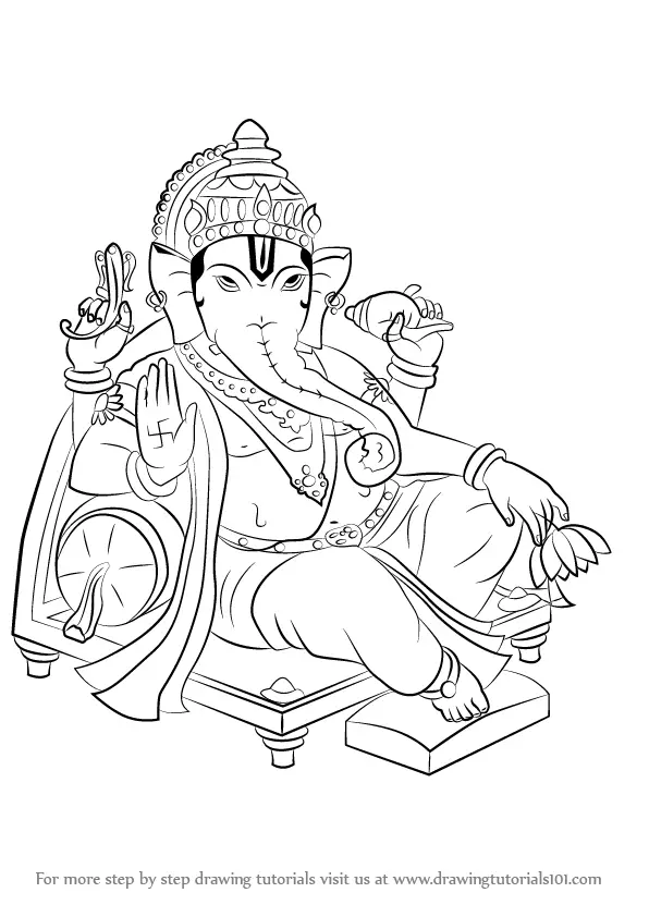 Ganpati Bappa drawing || Ganesh Chaturthi special video|| CTW - YouTube-saigonsouth.com.vn